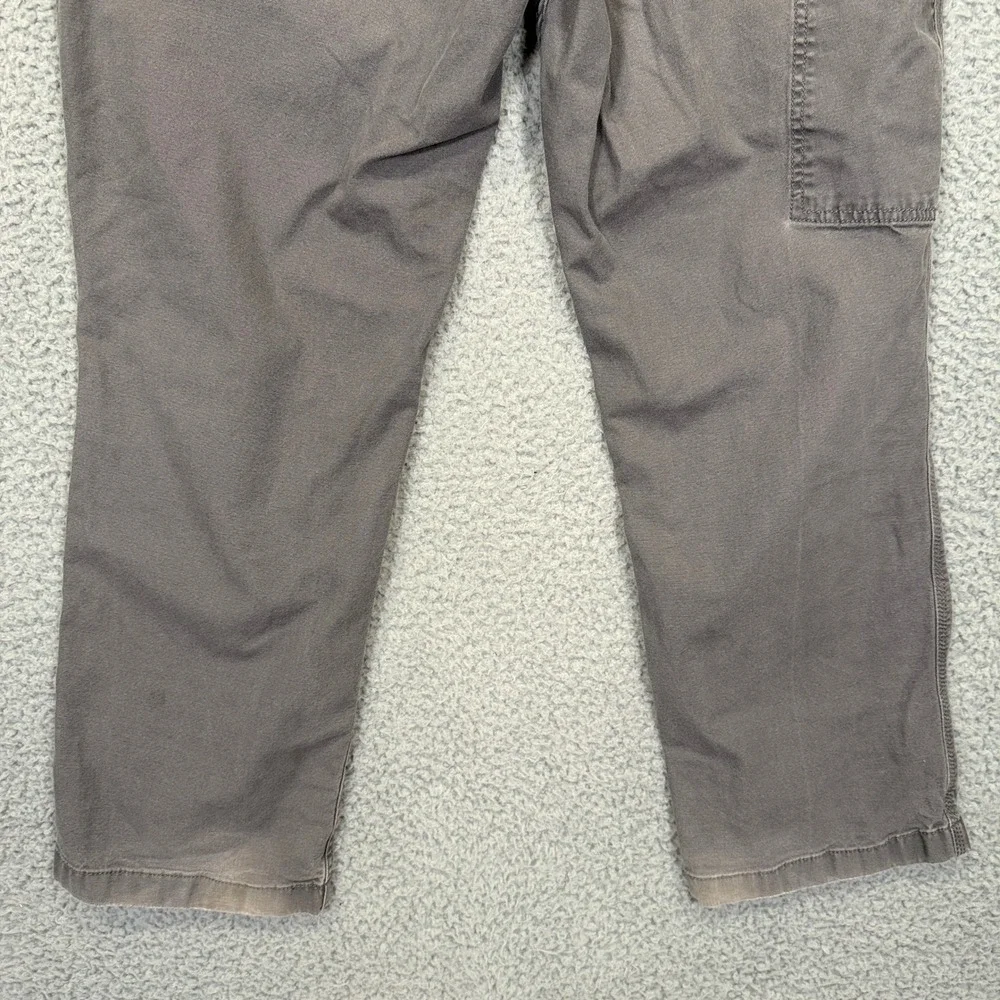 Carhartt Carpenter Pants Mens 36x30 Gray Cotton Canvas Relaxed Fit Workwear Y2K
